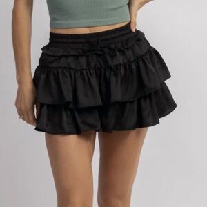 Day + Moon black skirt